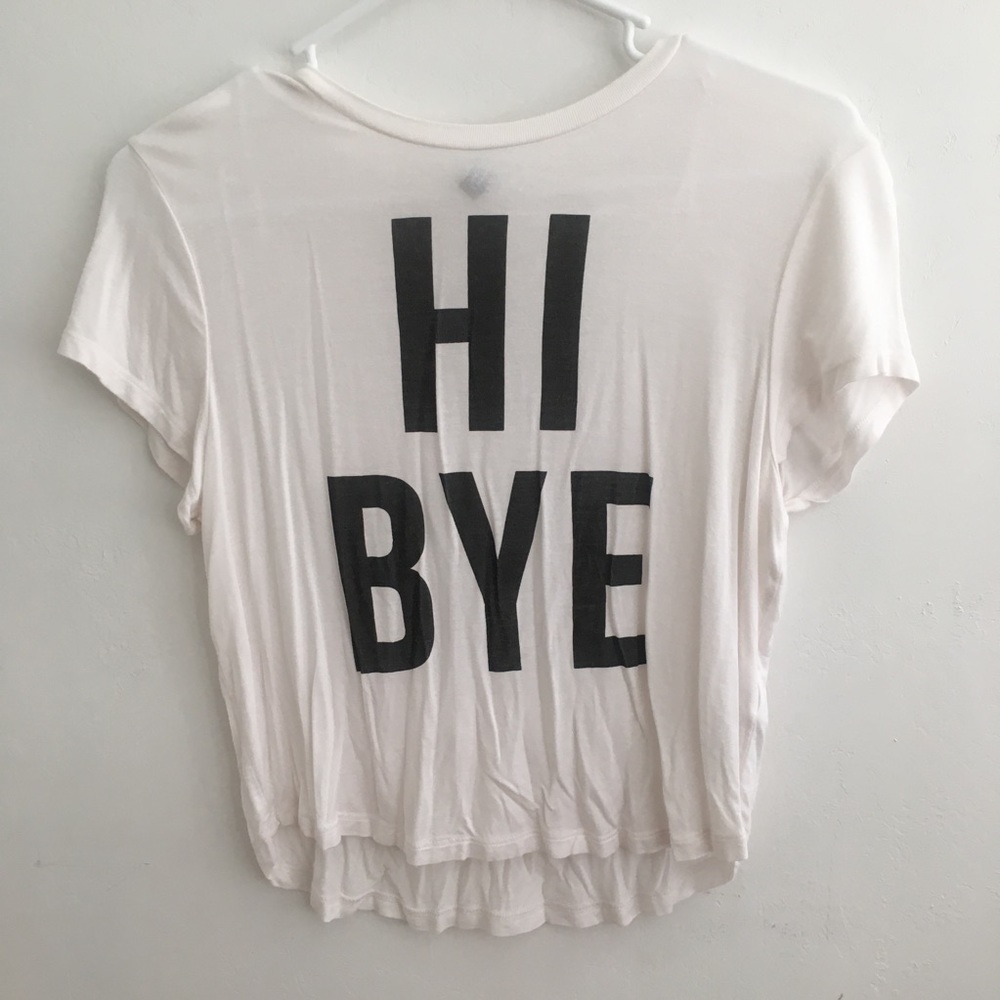 Hi, Bye shirt